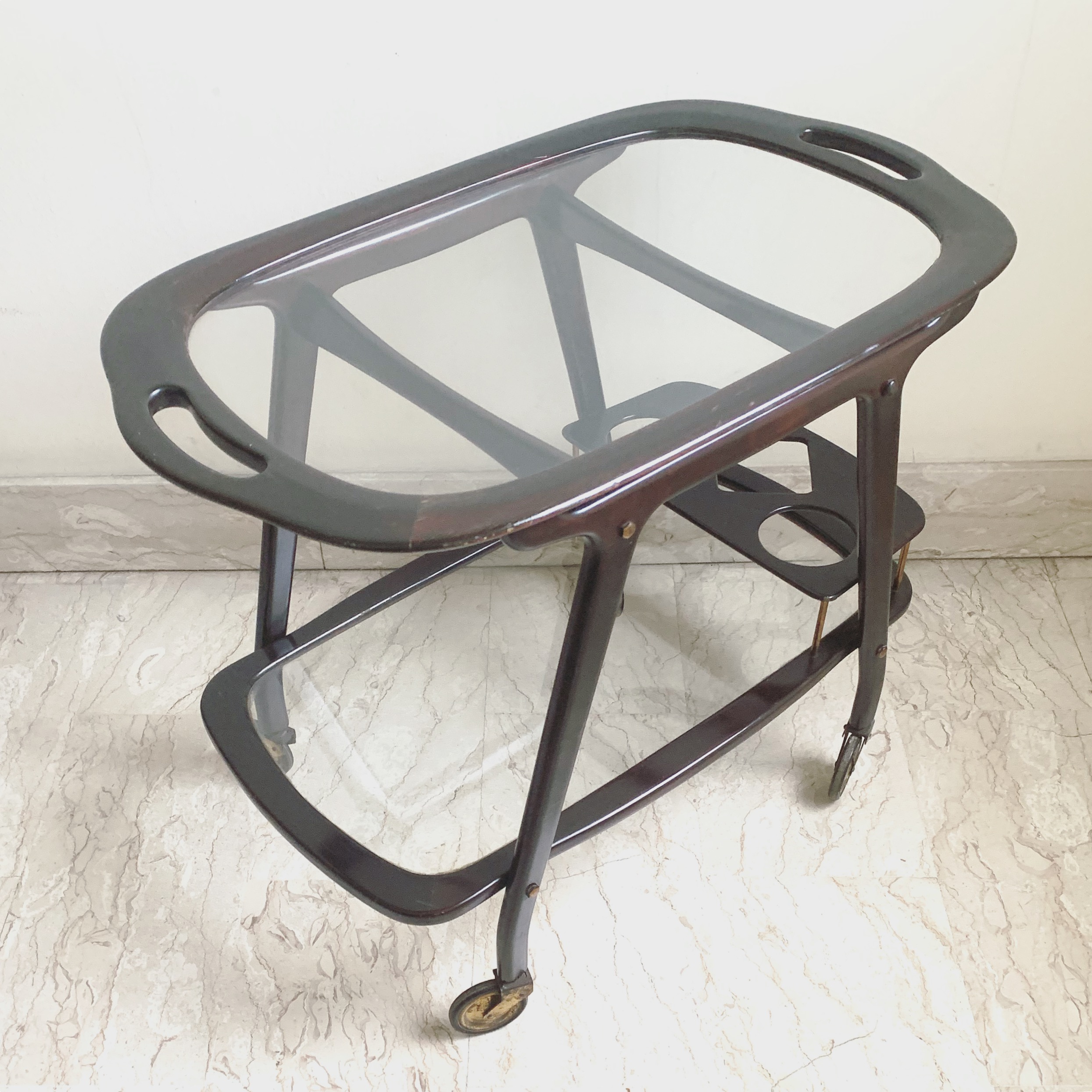 Carrello bar, Cesare Lacca 1950 – Pauline